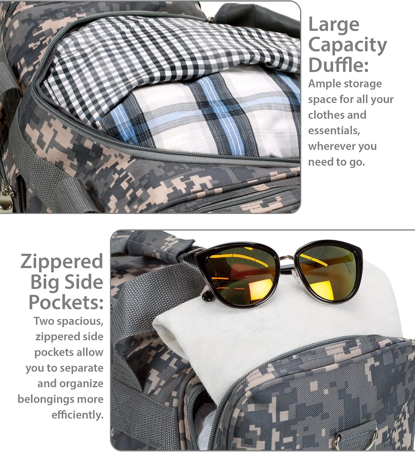 imageRockland Duffel Bag ACU Camo 19Inch