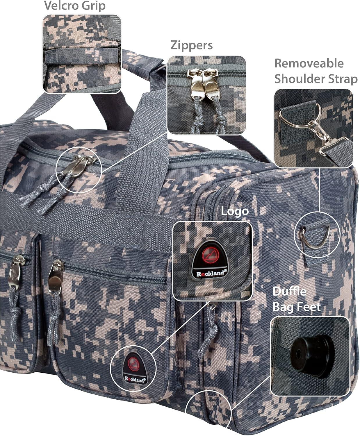 imageRockland Duffel Bag ACU Camo 19Inch