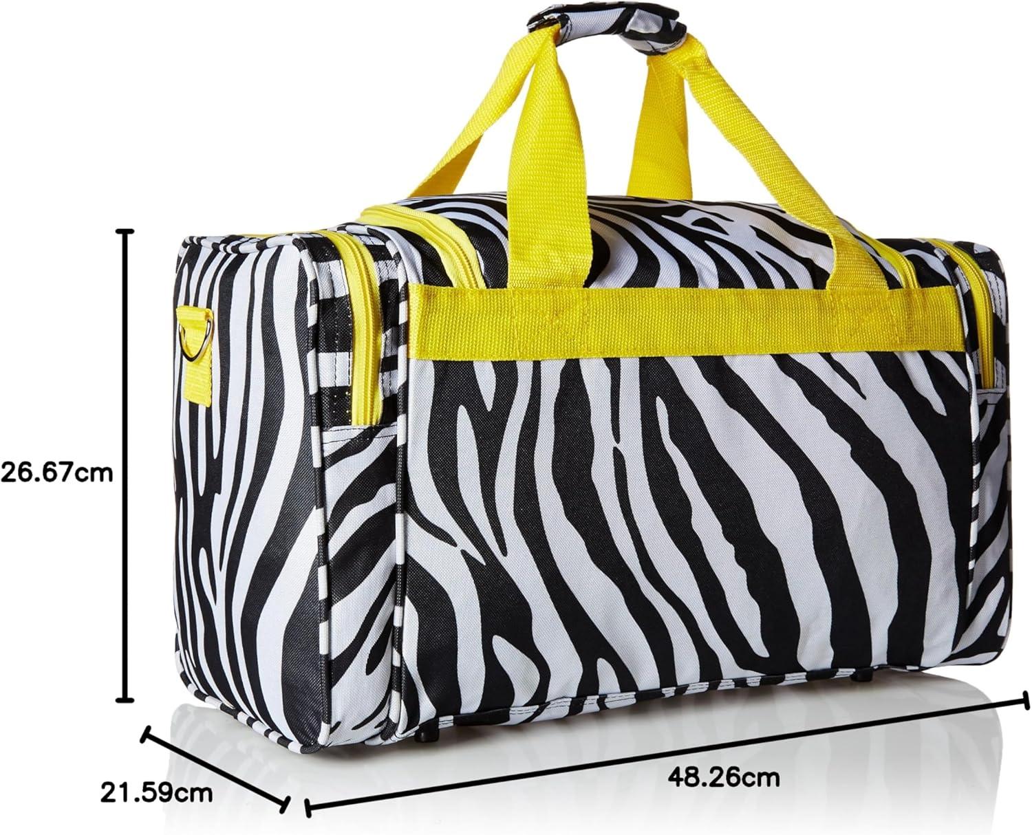 imageRockland Duffel BagYellow Zebra