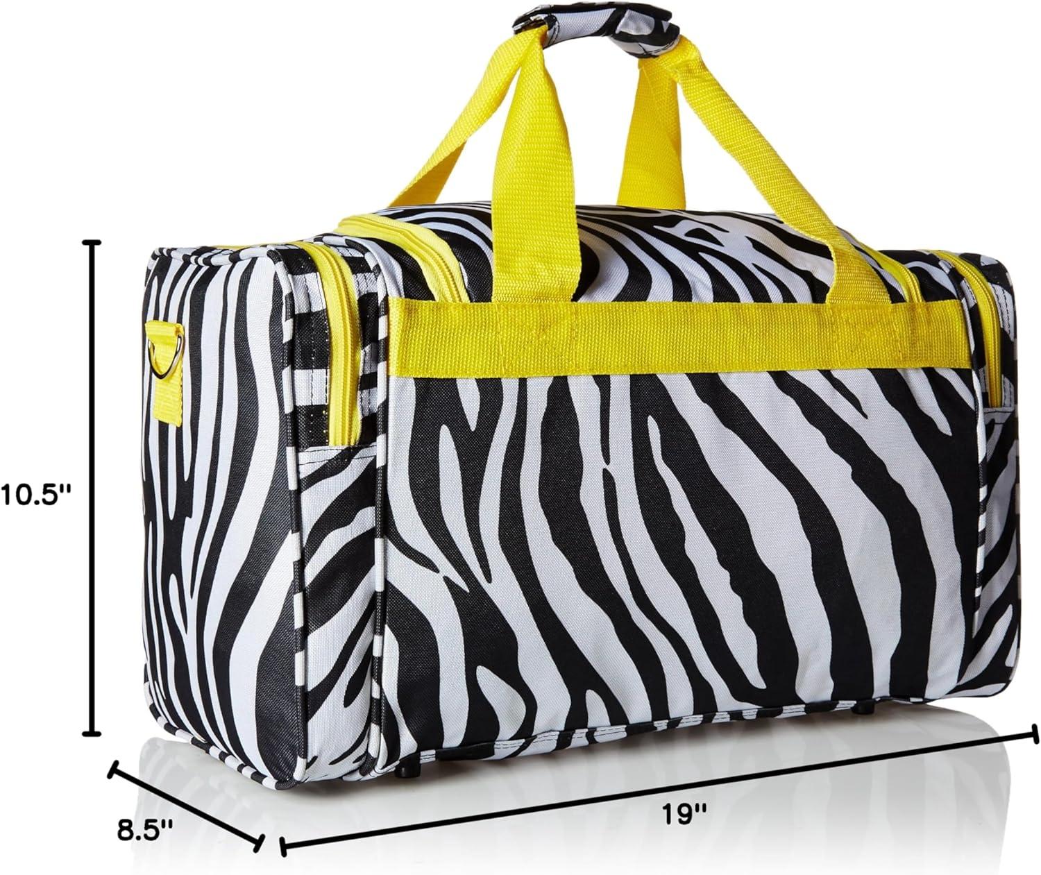 imageRockland Duffel BagYellow Zebra