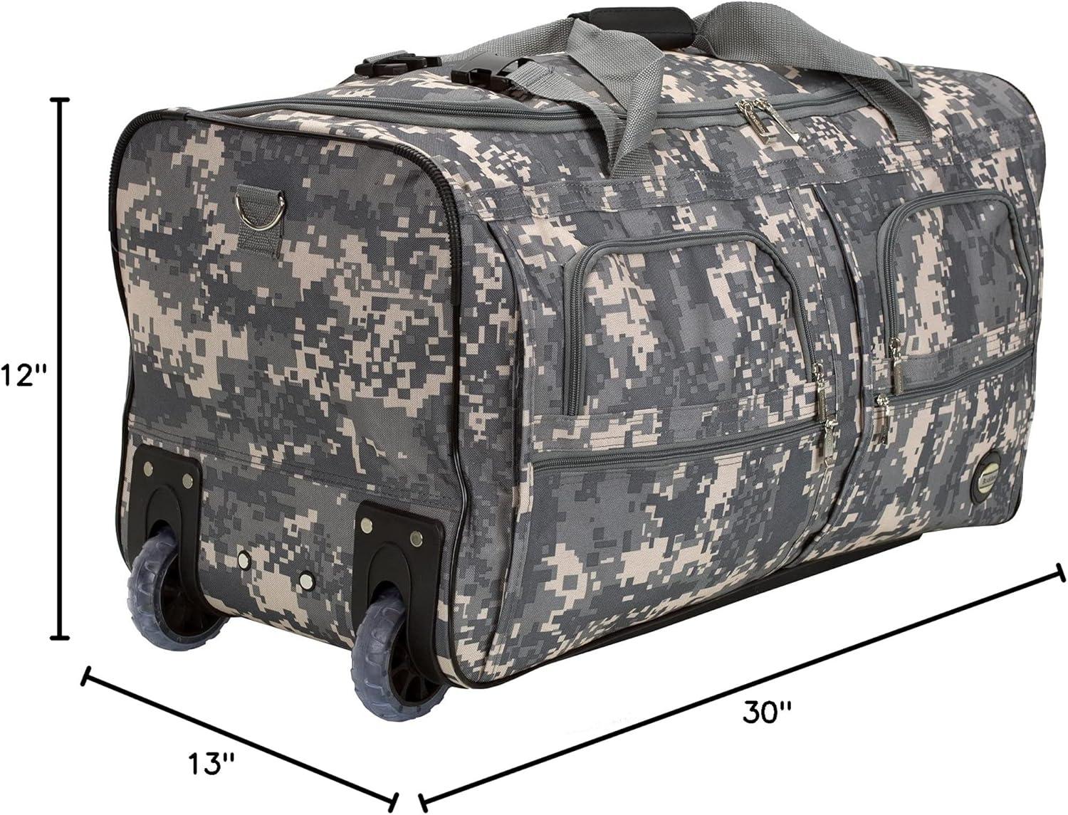 imageRockland Rolling Duffel BagAcu Camo