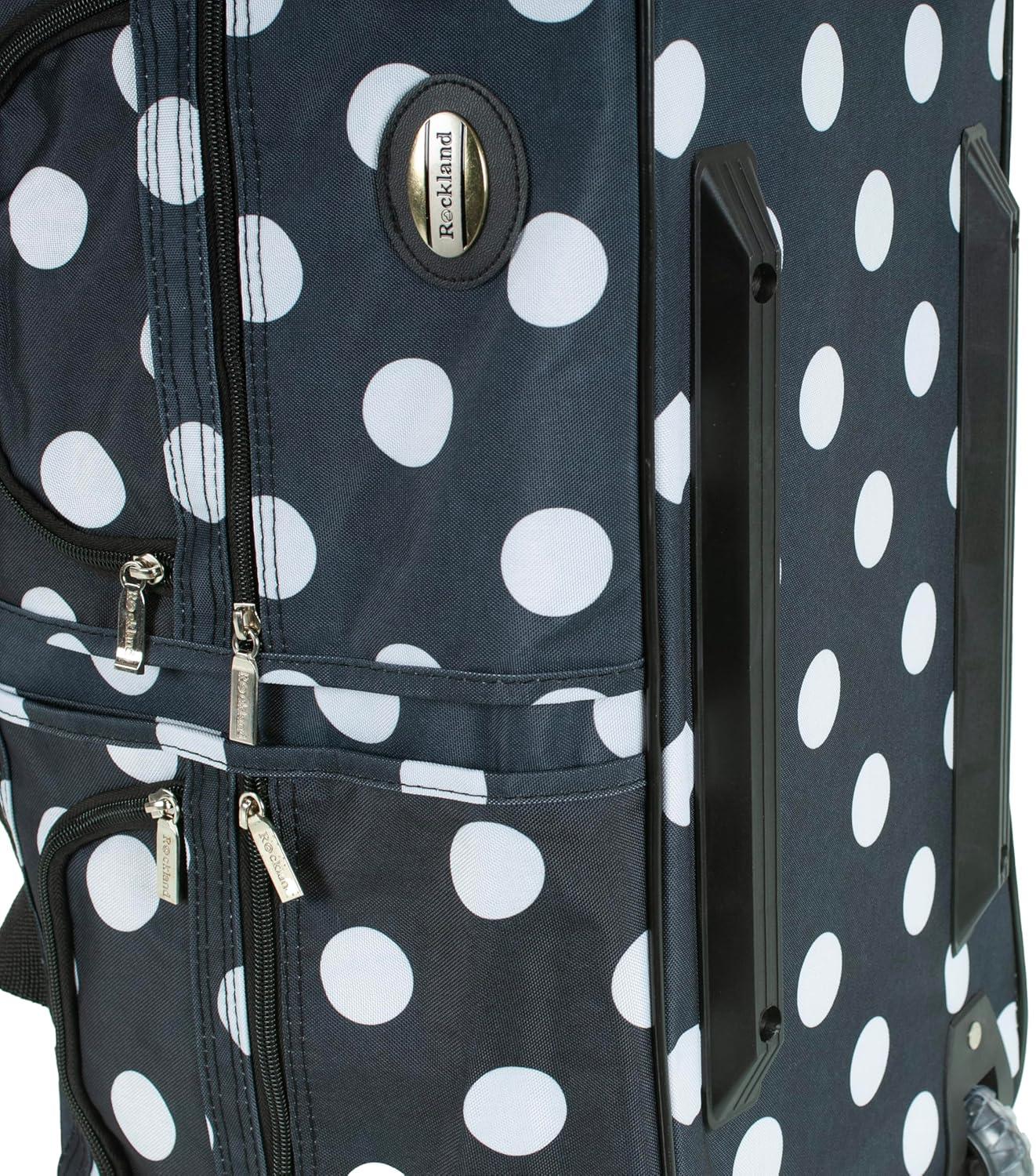 imageRockland Rolling Duffel BagBLACKDOT