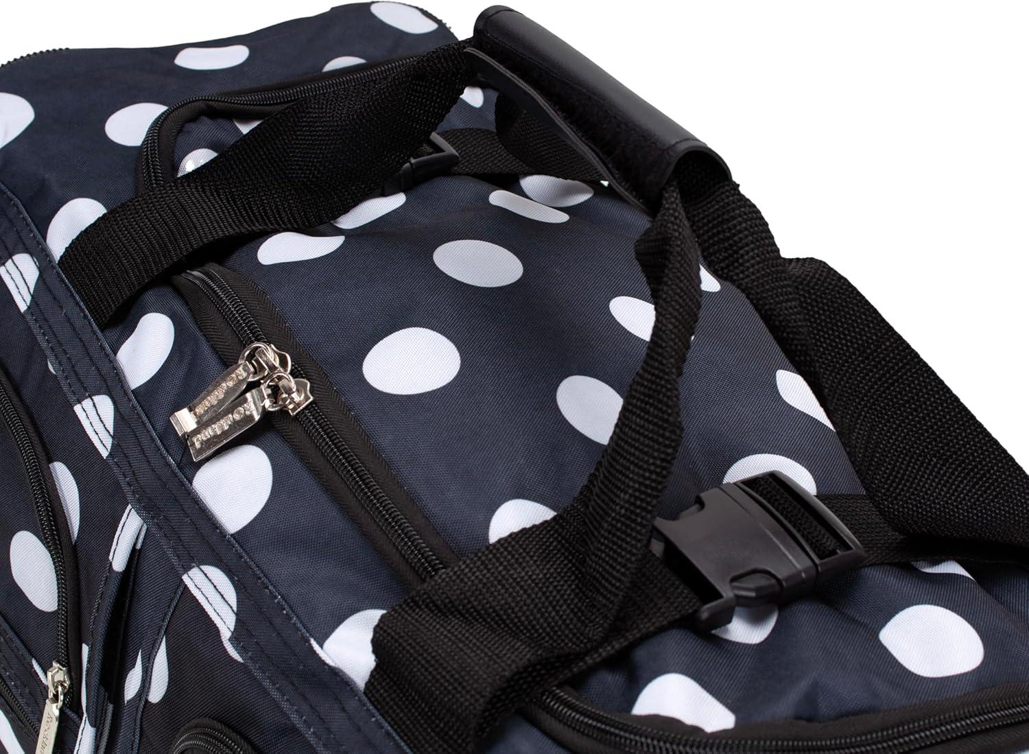 imageRockland Rolling Duffel BagBLACKDOT