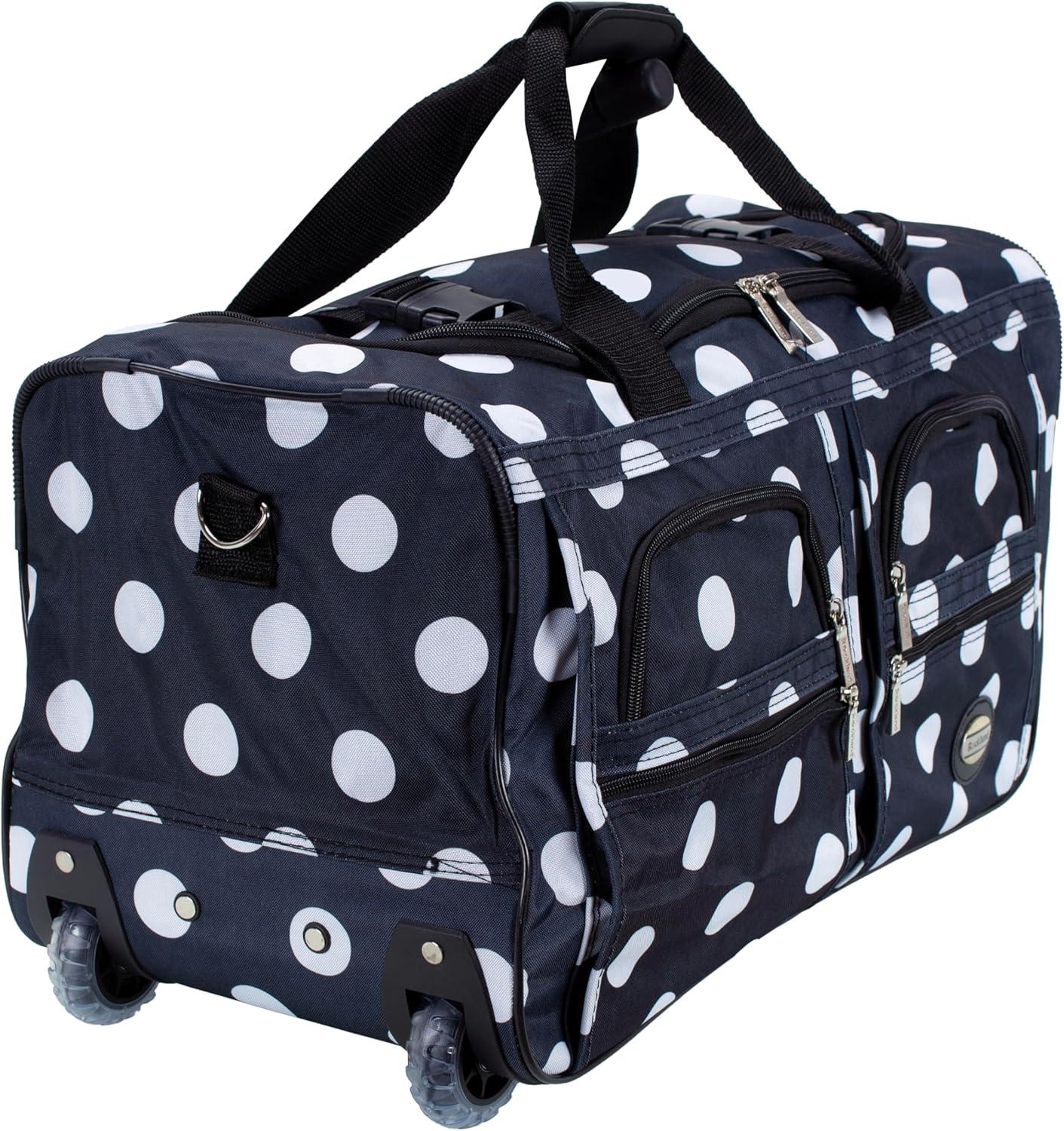 imageRockland Rolling Duffel BagBLACKDOT