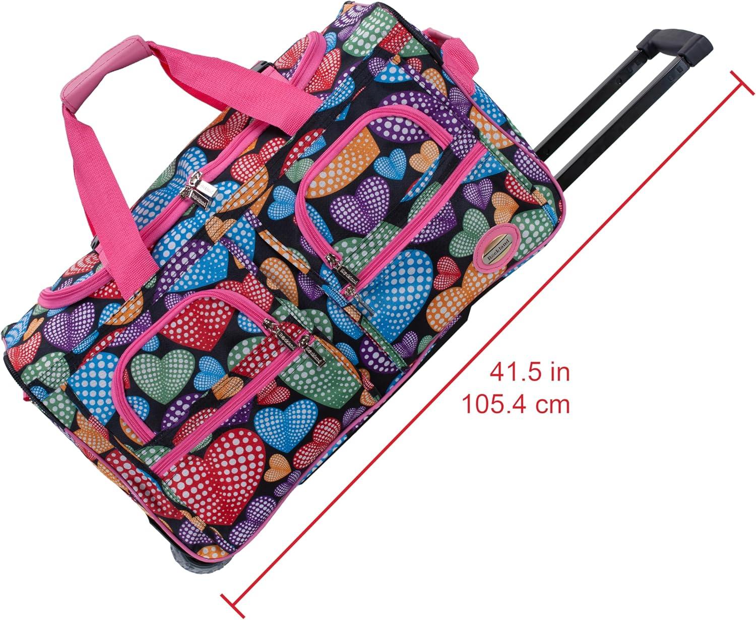 imageRockland Rolling Duffel BagNEWHEART