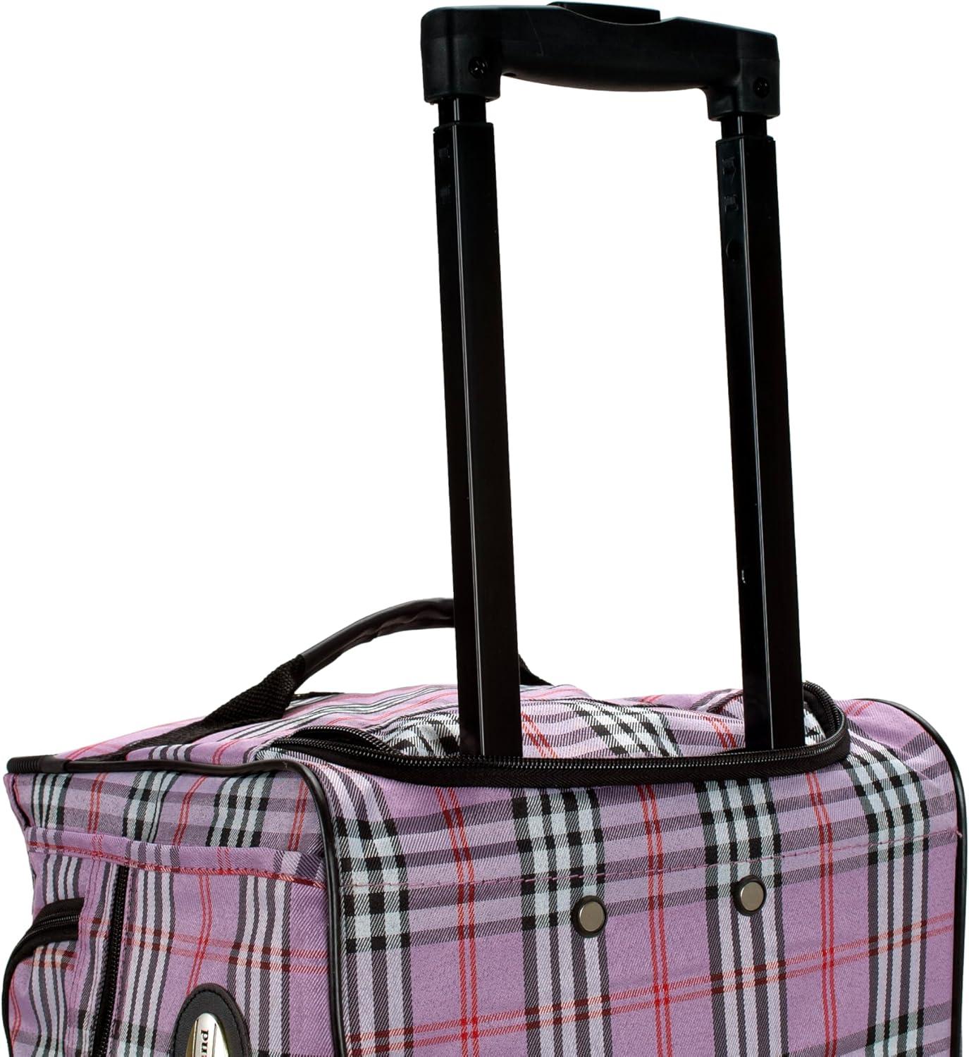 imageRockland Rolling Duffel BagPINKCROS