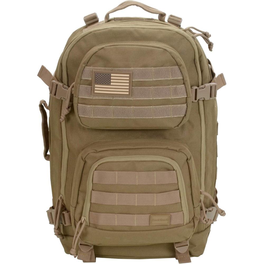 imageRockland Military Tactical Laptop Backpack Green LargeTan
