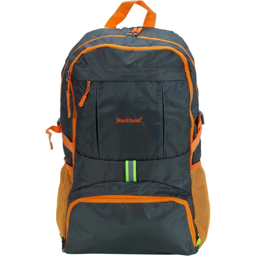 imageRockland Packable Stowaway Backpack Black LargeCharcoal
