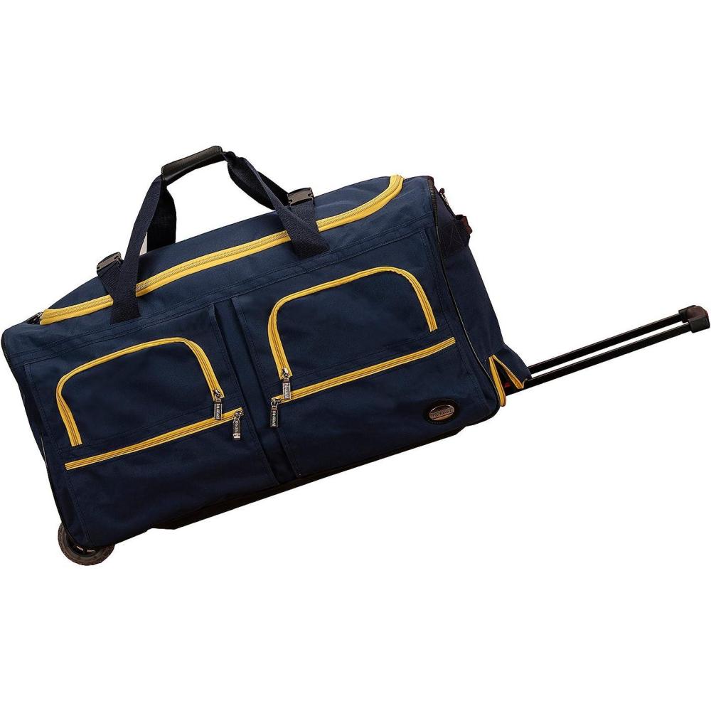 imageRockland Rolling Duffel Bag Navy 30quot