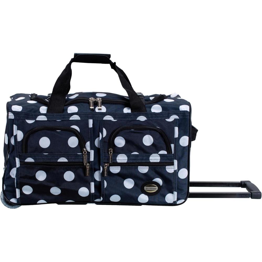 imageRockland Rolling Duffel BagBLACKDOT