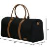 25″ Weekend Travel Duffle Bag(Black)