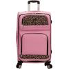 Rockland 5-Piece Softside Spinner Wheel Luggage Set, Pink, 5-Piece Set (14/29/24/28/32)(Pink)