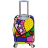 Rockland Departure Hardside Spinner Wheel Luggage, Heart, 2-Piece Set (20/28)