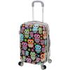 Rockland Departure Hardside Spinner Wheel Luggage, Owl, 2-Piece Set (20/28)