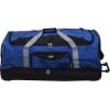 Rockland Drop Bottom Rolling Duffel Bag, Navy, 40-Inch(Navy)