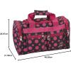 Rockland Duffel Bag(Black Pink Dot)