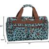 Rockland Duffel Bag(Blue Leopard)