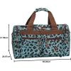 Rockland Duffel Bag(Blue Leopard)
