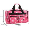 Rockland Duffel Bag(Pink Dot)