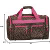 Rockland Duffel Bag(Pink Leopard)