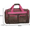 Rockland Duffel Bag(Pink Leopard)