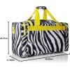 Rockland Duffel Bag(Yellow Zebra)