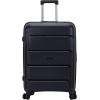 Rockland Hardside Spinner Wheel Luggage, Black, 3-Piece Set (19/23/27)