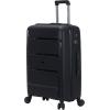 Rockland Hardside Spinner Wheel Luggage, Black, 3-Piece Set (19/23/27)