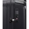 Rockland Hardside Spinner Wheel Luggage, Black, 3-Piece Set (19/23/27)
