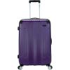 Rockland London Hardside Spinner Wheel Luggage, Orange, Carry-On 20-Inch(Purple)