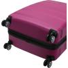 Rockland Melbourne Hardside Expandable Spinner Wheel Luggage, Magenta, 2 Piece (20″/28″)(MAGENTA)