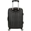 Rockland Melbourne Hardside Expandable Spinner Wheel Luggage, Metallic, Carry-On 20-Inch(METALLIC)
