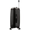 Rockland Melbourne Hardside Expandable Spinner Wheel Luggage, Metallic, Carry-On 20-Inch(METALLIC)