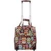 Rockland Melrose Upright Wheeled Underseater Carry-On Luggage, Owl