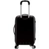 Rockland Milan Hybrid Spinner Wheel Luggage set, Grey, 3-Piece Set (20/24/28), Brown (F136-BROWN)