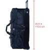 Rockland Rolling Duffel Bag(BLACK)