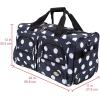 Rockland Rolling Duffel Bag(BLACKDOT)