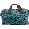 Rockland Rolling Duffel Bag(BLUELEOPARD)