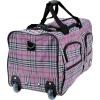 Rockland Rolling Duffel Bag(PINKCROS)