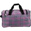 Rockland Rolling Duffel Bag(PINKCROS)