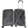 Rockland Vision Hardside Spinner Wheel Luggage, Assorted/Multicolor, Carry-On 20″