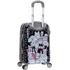 Rockland Vision Hardside Spinner Wheel Luggage, Assorted/Multicolor, Carry-On 20″