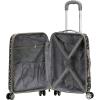 Rockland Vision Hardside Spinner Wheel Luggage, Bandana, Carry-On 20-Inch