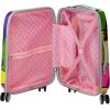 Rockland Vision Hardside Spinner Wheel Luggage, Heart, Carry-On 20-Inch