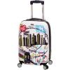 Rockland Departure Hardside Spinner Wheel Luggage, New York, Carry-On 20-Inch