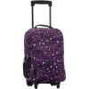 Rockland Double Handle Rolling Backpack, ACU CAMO, One Size(PURPLELEOPARD)