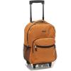 Rockland Double Handle Rolling Backpack, New Heart, 17-Inch(ORANGE)