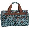 Rockland Duffel Bag(Blue Leopard)