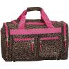 Rockland Duffel Bag(Pink Leopard)