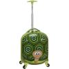 Rockland Jr. Kids’ My First Hardside Spinner Luggage,Telescoping Handles, Shark, Carry-On 19-Inch(Turtle)